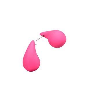 MAYII Pink CCB Tera Drop Earrings - One Size - Mayii - Mayii