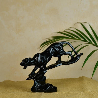 MAYII Black Panther Decorative Statue Tabletop Accent