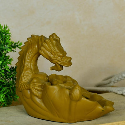 Dragon Smoke Fountain by Mayii - Beautiful Resin Showpiece for Home Decor
