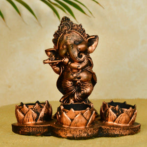 Ganesh Resin Candle Holder by Mayii - Artisan Home Decor & Showpiece - MAYII - Mayii