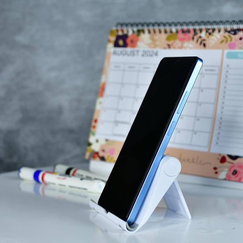 Mayii - Adjustable White Tablet Stand | Trendy Desk Accessory - MAYII - Mayii