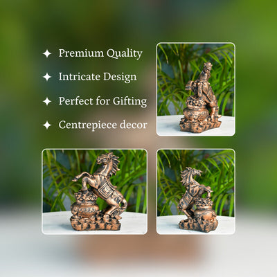 Mayii Artisan Resin Coin Horse