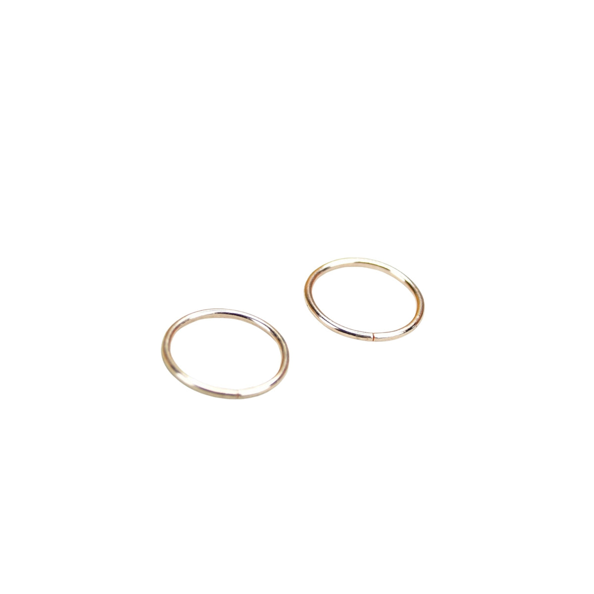 MAYII - Gold Circle Ring Set Stainless Steel - One Size - Mayii - Mayii