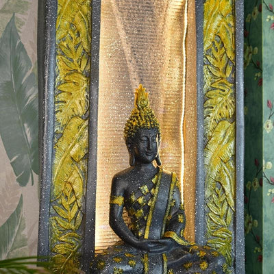 Golden Buddha Water Fountain