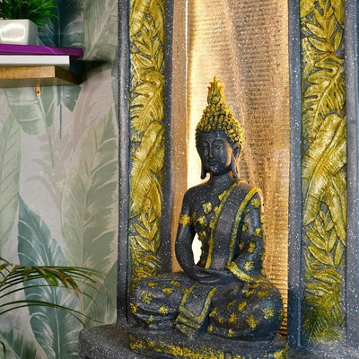 Golden Buddha Water Fountain