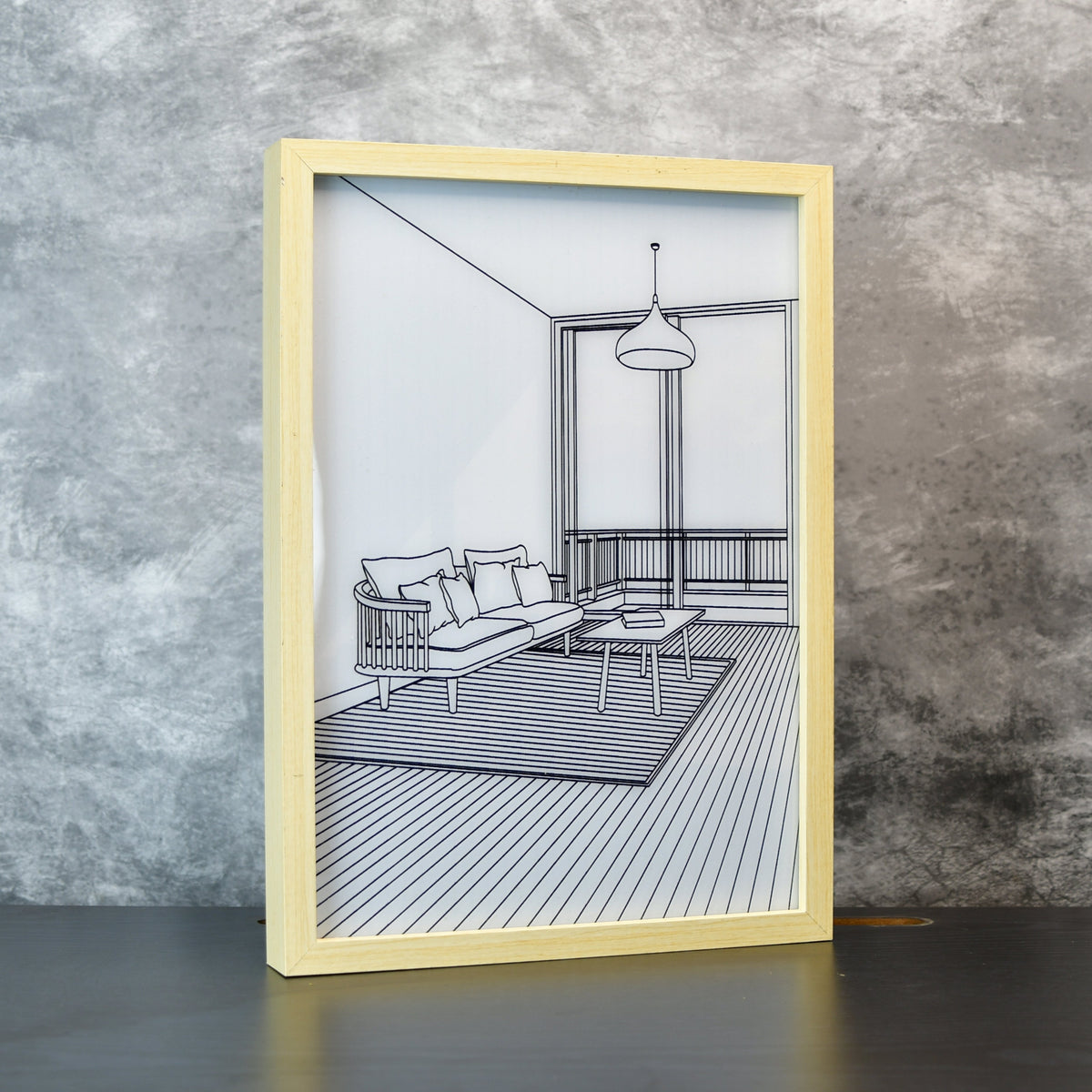 Mayii Illuminated Portrait Frame - LED Photo Frame for Trendy Home Decor and Gifts - MAYII - Mayii
