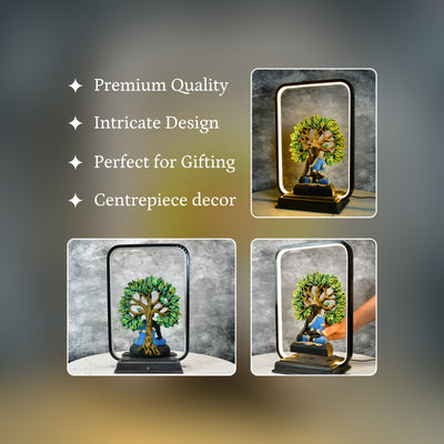 Mayii LED Buddha Bodhi Tree Figurine image 3