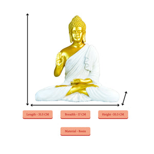 Mayii Resin Gold Buddha Decor - MAYII - Mayii