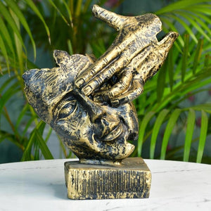 Mayii Resin Hand - on - Face Sculpture – Trendy Home Decor Accent & Unique Gift Idea - MAYII - Mayii