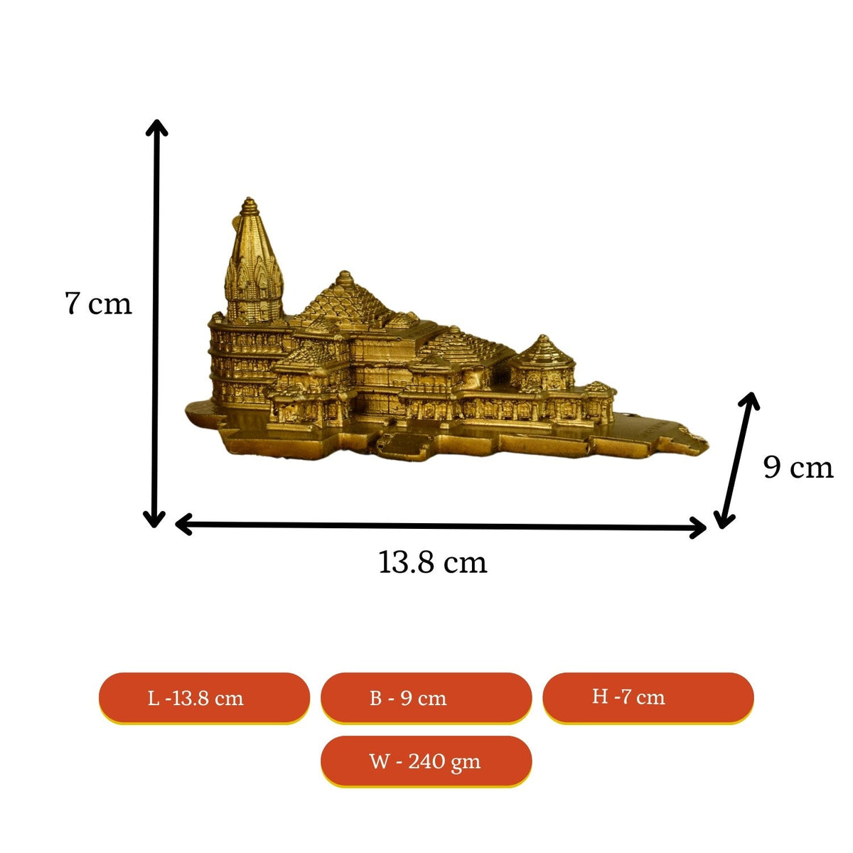 Mayii Resin Mini Mandir - MAYII - Mayii