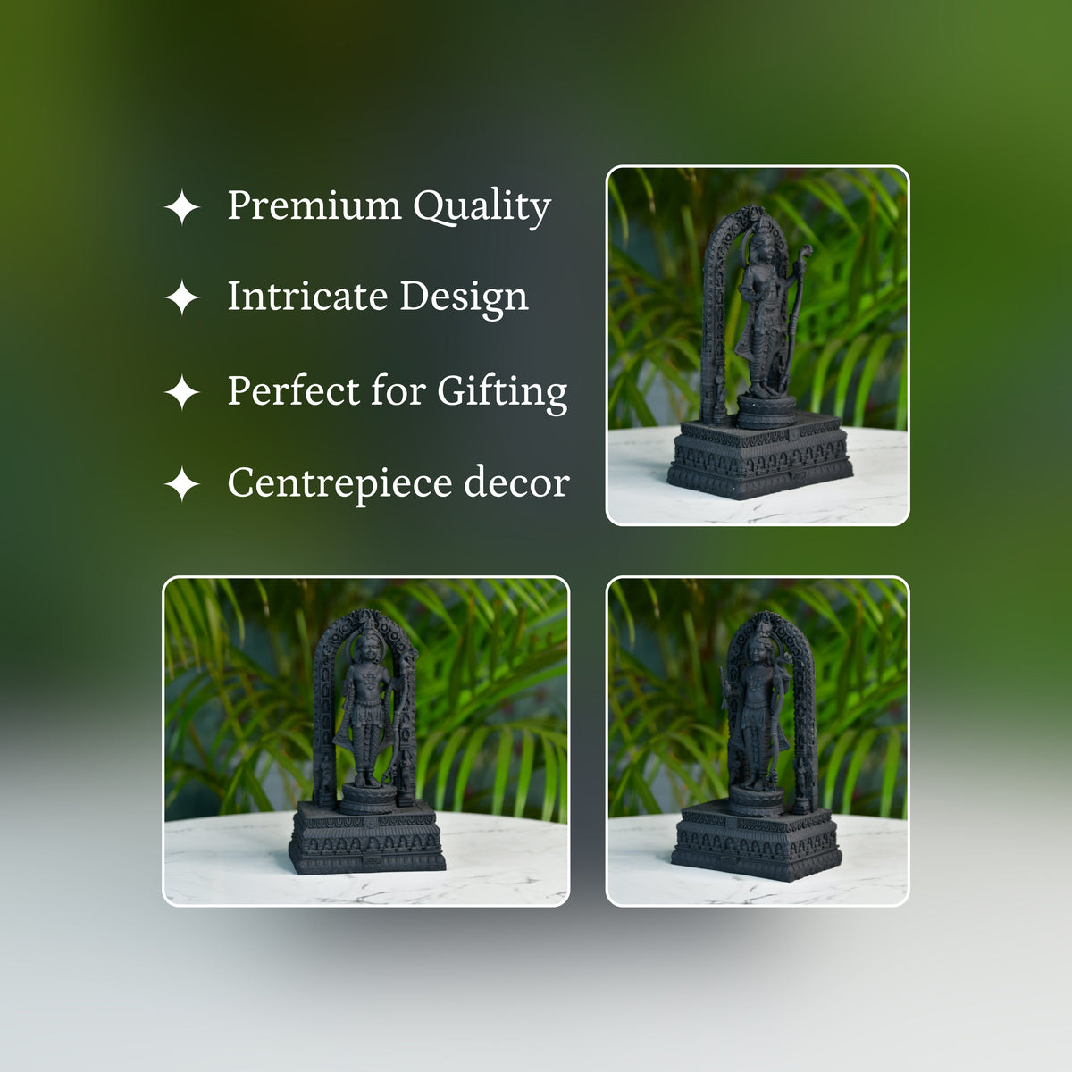 Mayii Resin Ram Lalla Statue - MAYII - Mayii
