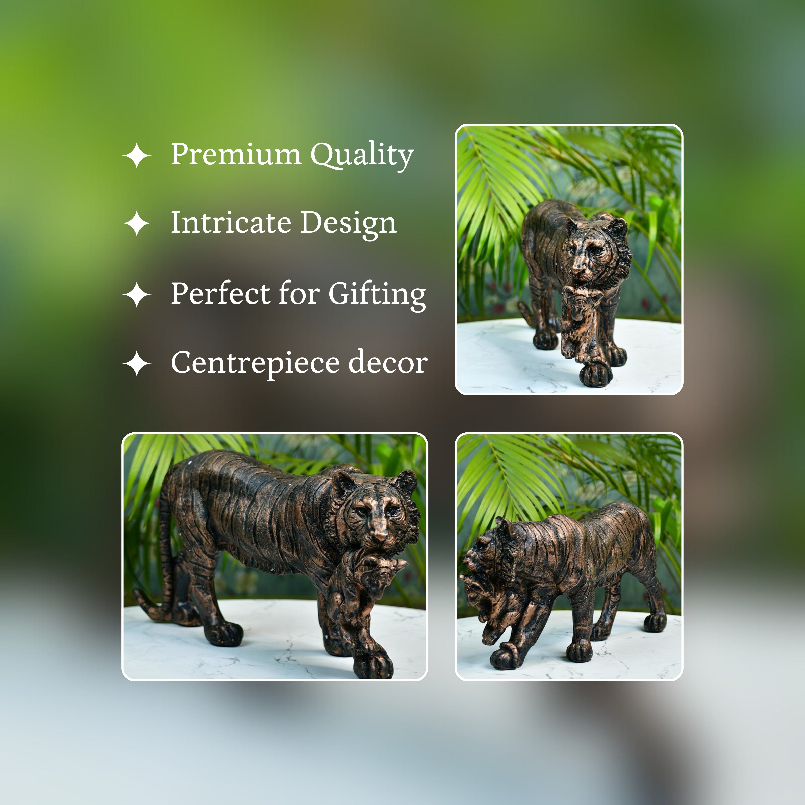 Mayii Resin Tiger Decor - MAYII - Mayii