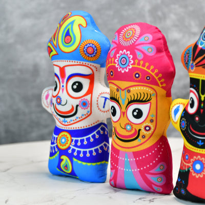 Mayii Stitched Cotton Jagannath Trio