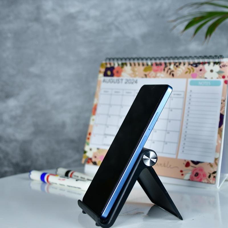 Mayii Trendy Adjustable Silver Tablet Stand with Black Hinges - MAYII - Mayii