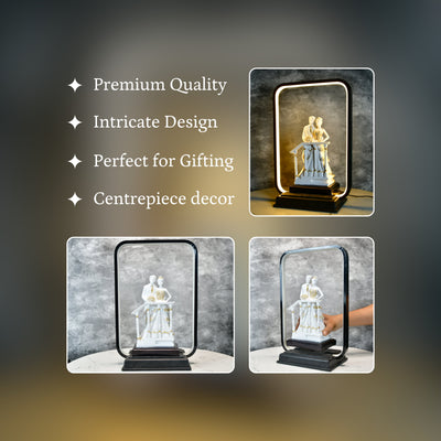 Mayii Wedding Couple LED Figurine image 3