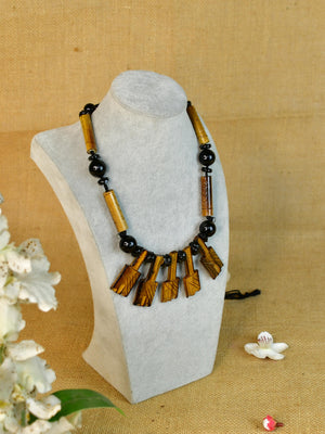 Mayii's Bamboo Hammer Necklace: Handcrafted Trendy Accessory - Mayii - Mayii