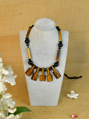 Mayii's Bamboo Hammer Necklace: Handcrafted Trendy Accessory - Mayii - Mayii