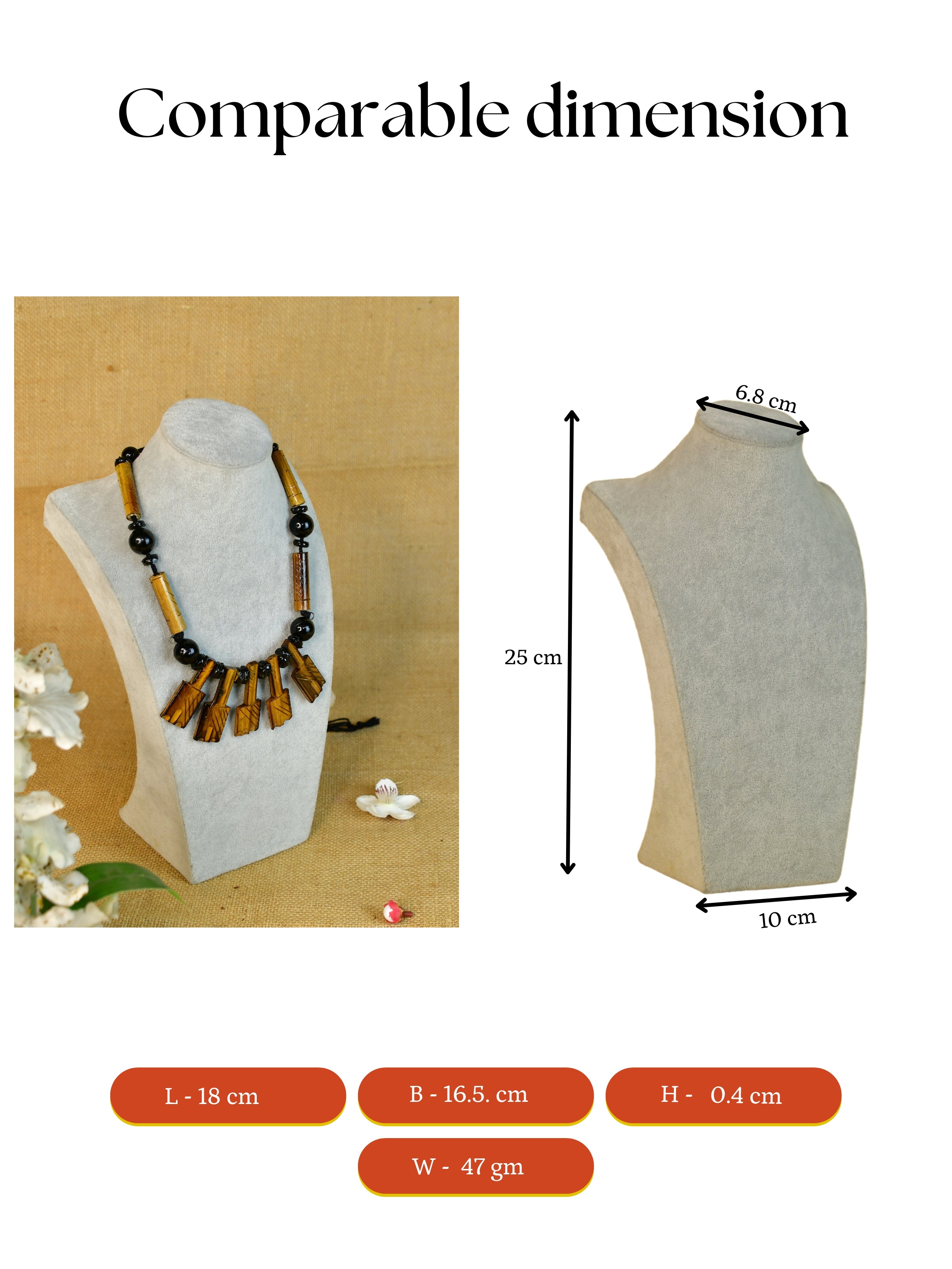 Mayii's Bamboo Hammer Necklace: Handcrafted Trendy Accessory - Mayii - Mayii