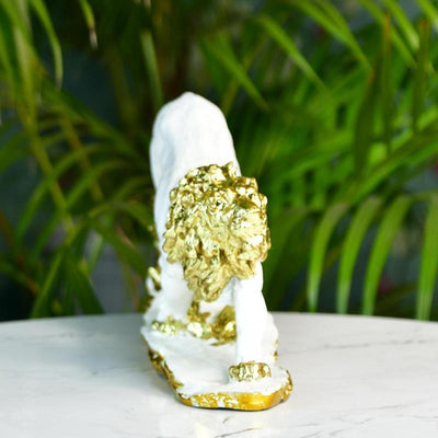 MAYII Modern Lion Centerpiece for Living Room Decor