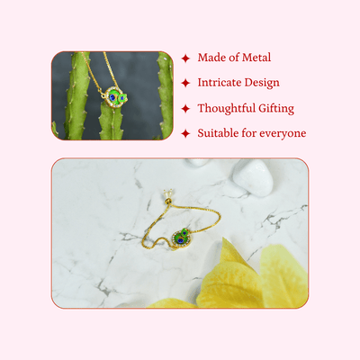 Peacock's Secret Bracelet