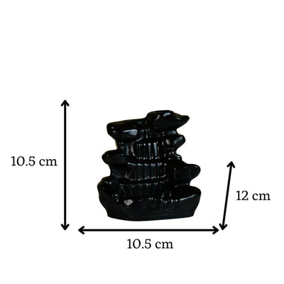 Waterfall Smoke Fountain by Mayii - Beautiful Resin Showpiece for Home Decor