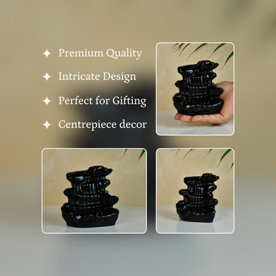 Waterfall Smoke Fountain by Mayii - Beautiful Resin Showpiece for Home Decor